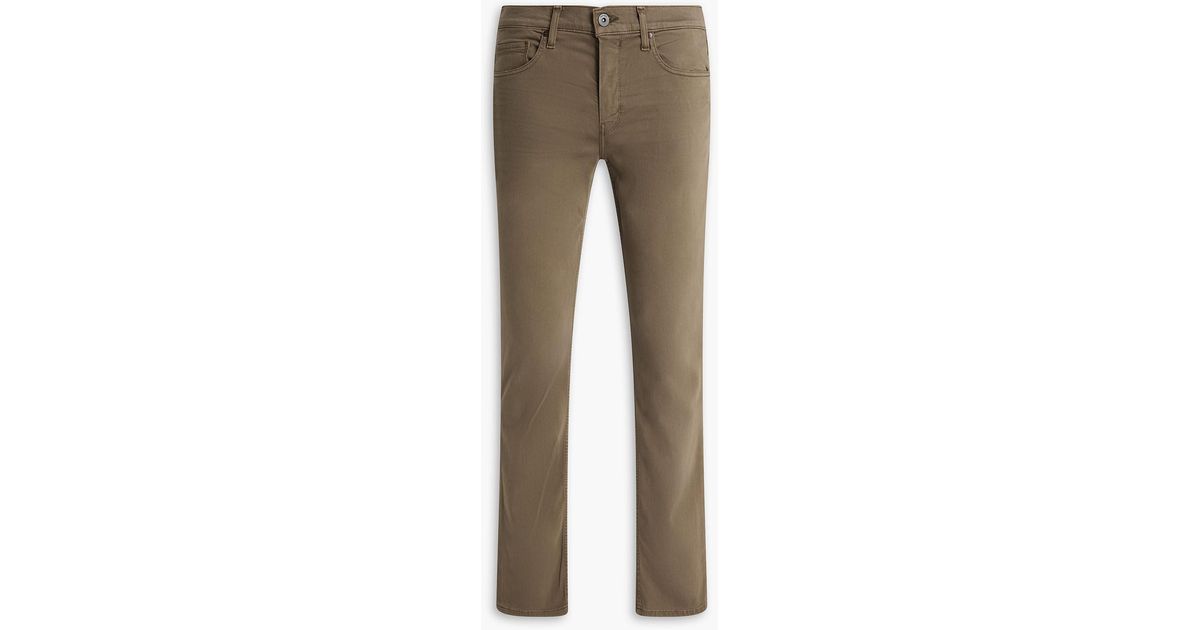 PAIGE Federal Slim-fit Denim Jeans in Natural for Men | Lyst UK
