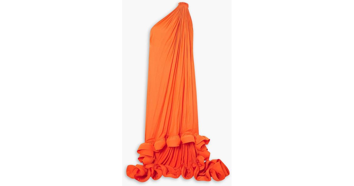 lanvin orange dress LANVIN 2013 Runway Orange Dress