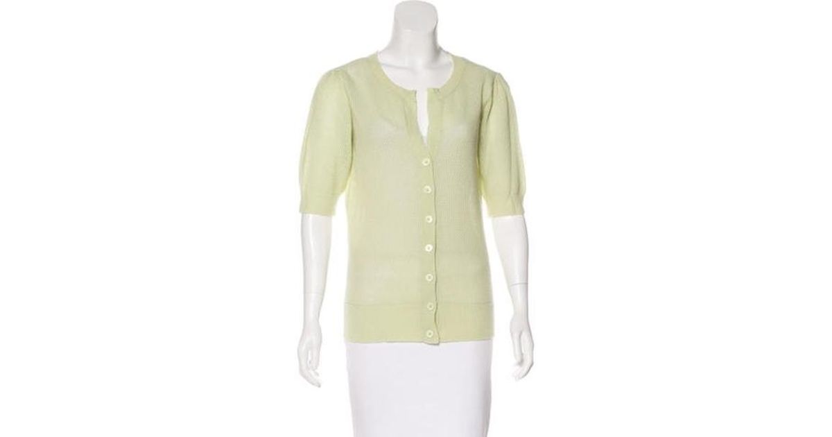 Lyst Diane Von Furstenberg Reida Cashmere Cardigan in Grün Lyst Diane Grün Von Furstenberg Reida Cashmere Cardigan in Grün Diane 072d0a