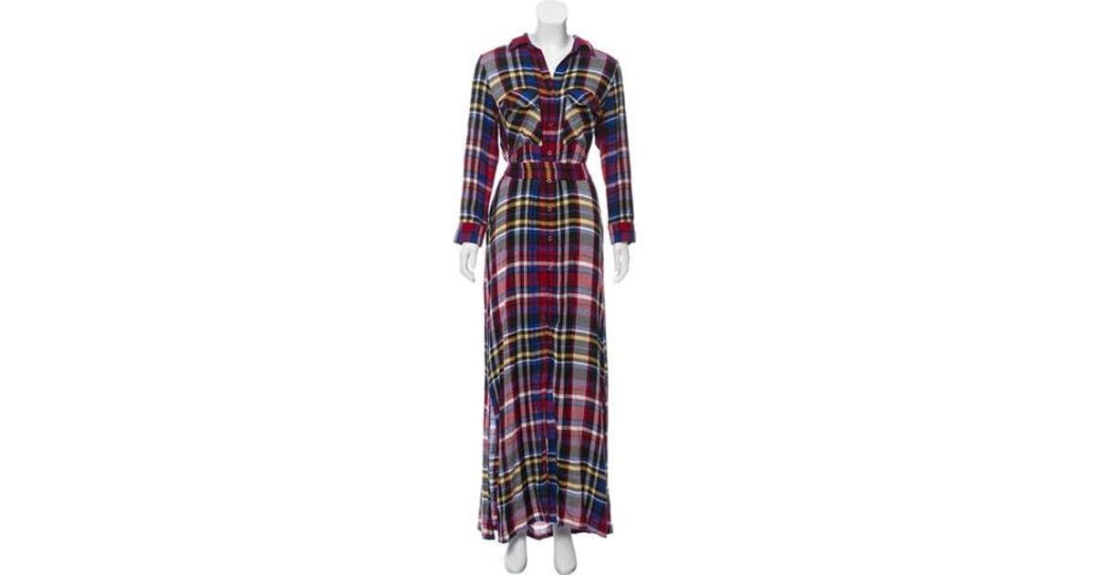 Image result for multicolor plaid gown