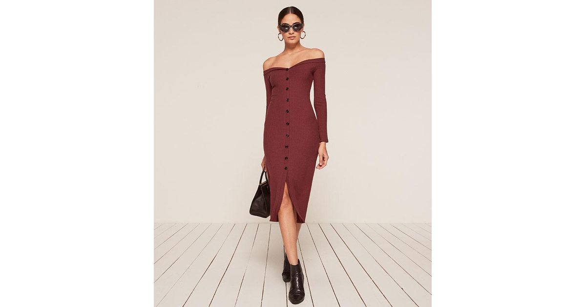 reformation cora dress