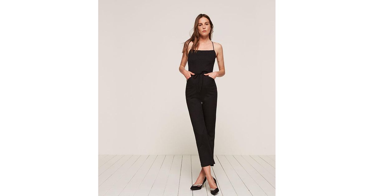 reformation rufus jumpsuit
