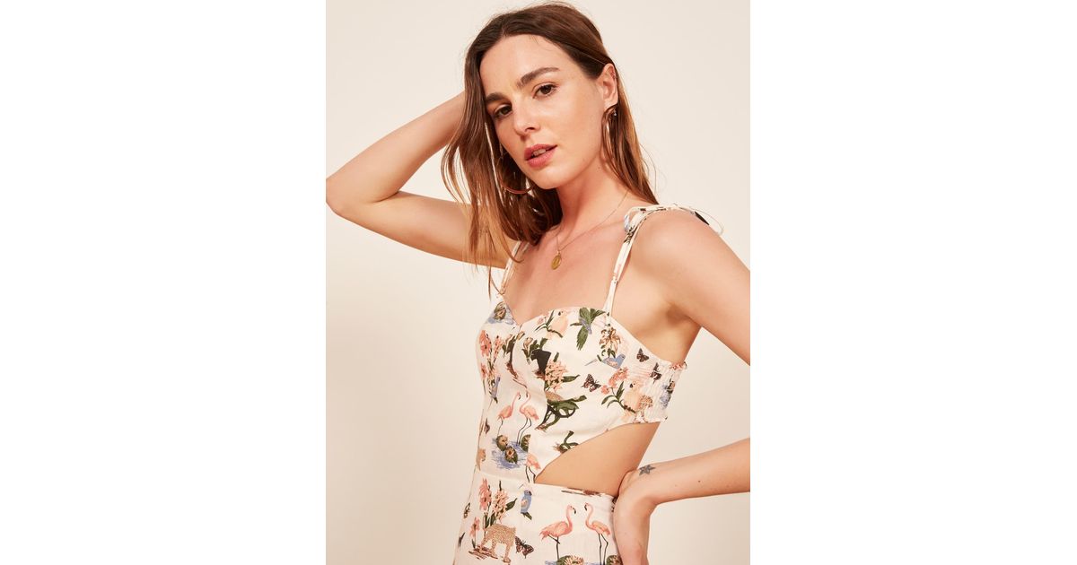reformation alessa dress