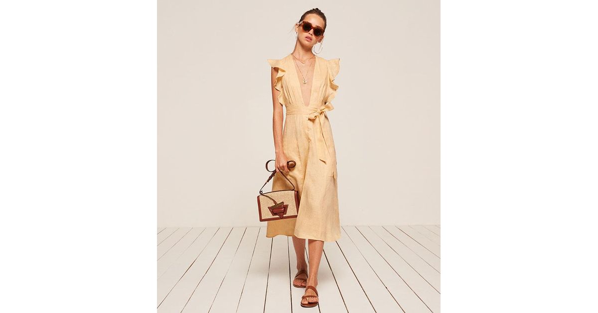 reformation serengeti dress