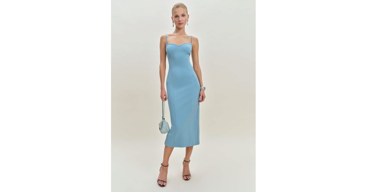 Reformation Remi Knit Dress Sky in Blue | Lyst Australia