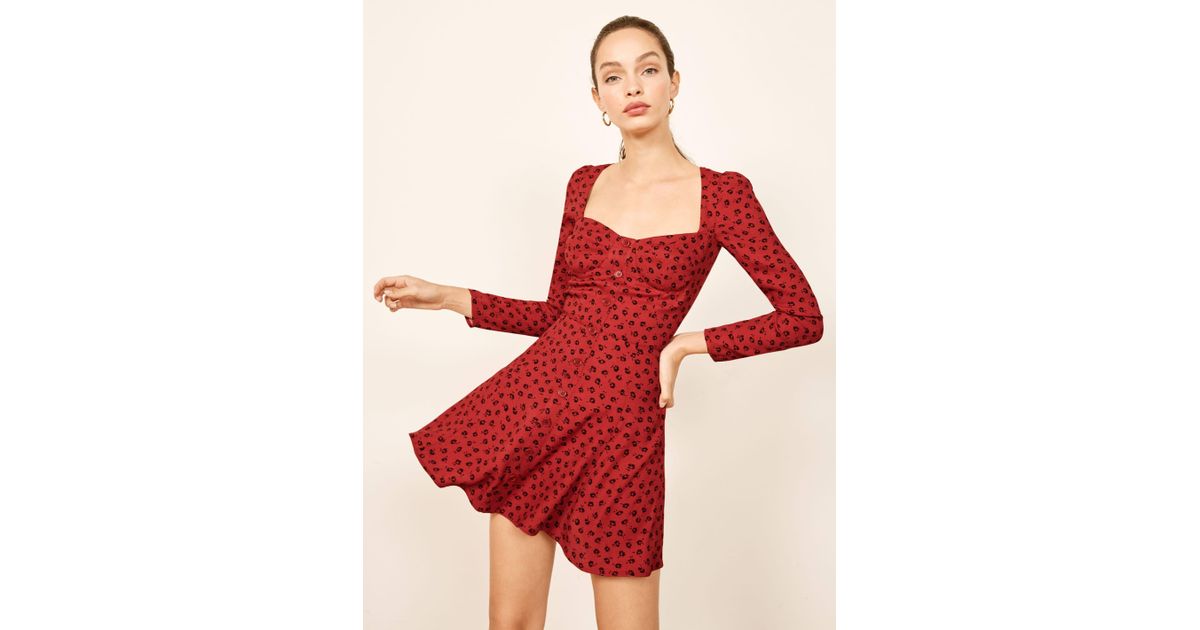 reformation milla dress