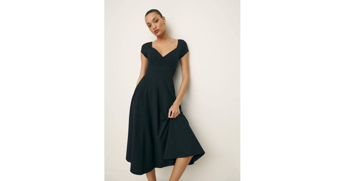 Reformation Brynn Knit Dress in Blue | Lyst Reformation Brynn Knit Dress in Blue | Lyst