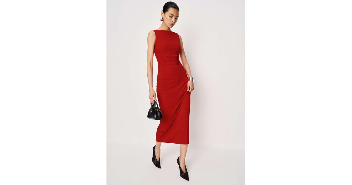 reformation benson knit dress Reformation Benson Knit Dress in Blue