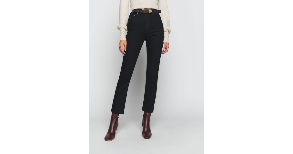 reformation liza ultra high jeans