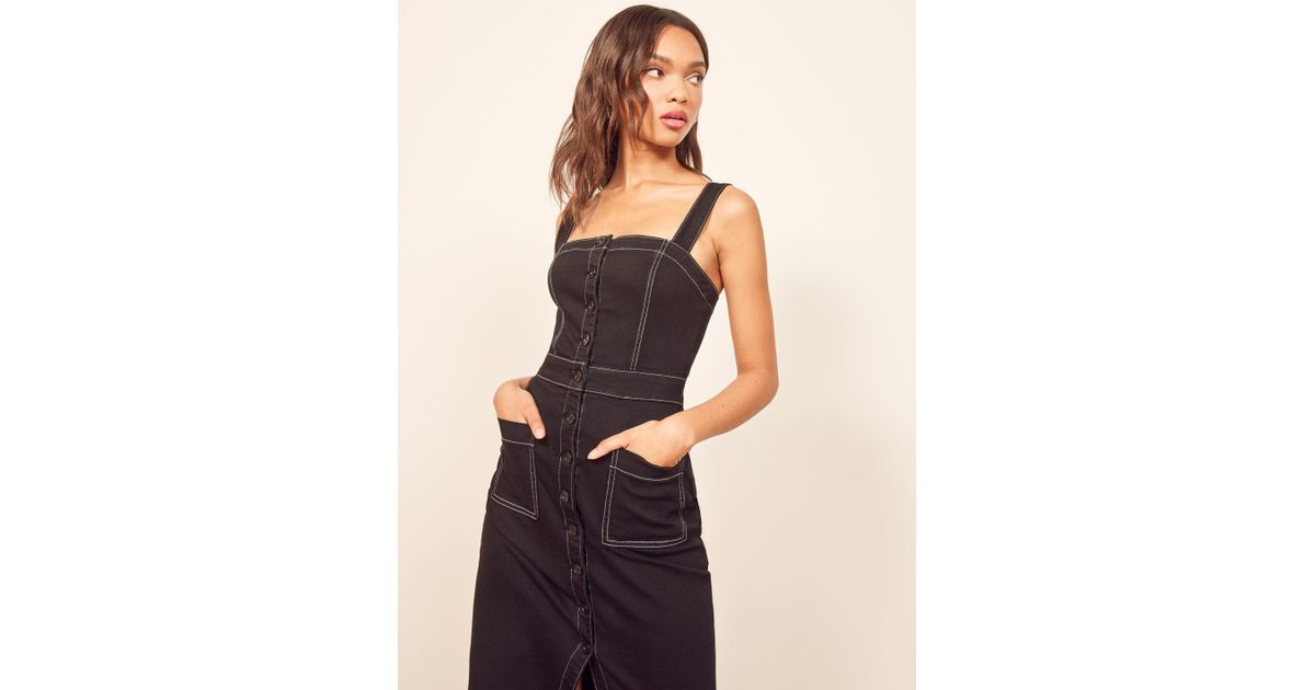 reformation roxanna dress