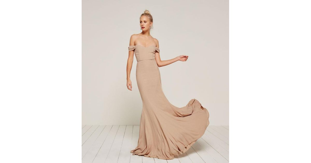 reformation gardner dress