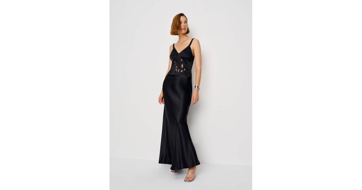 tatie silk dress Reformation Tatie Silk Dress in White