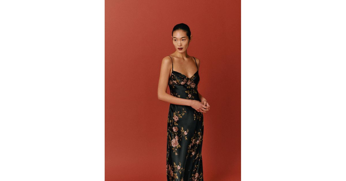 reformation neva silk dress Reformation Neva Silk Maxi Dress by Reformation