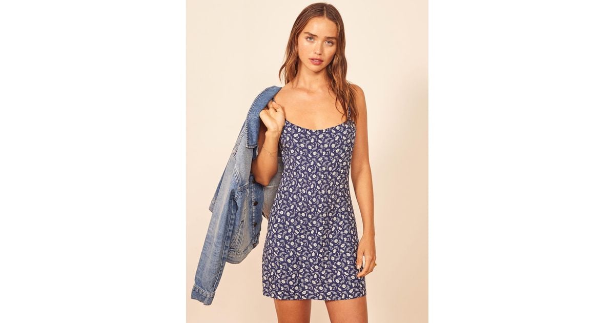 reformation lindsay dress