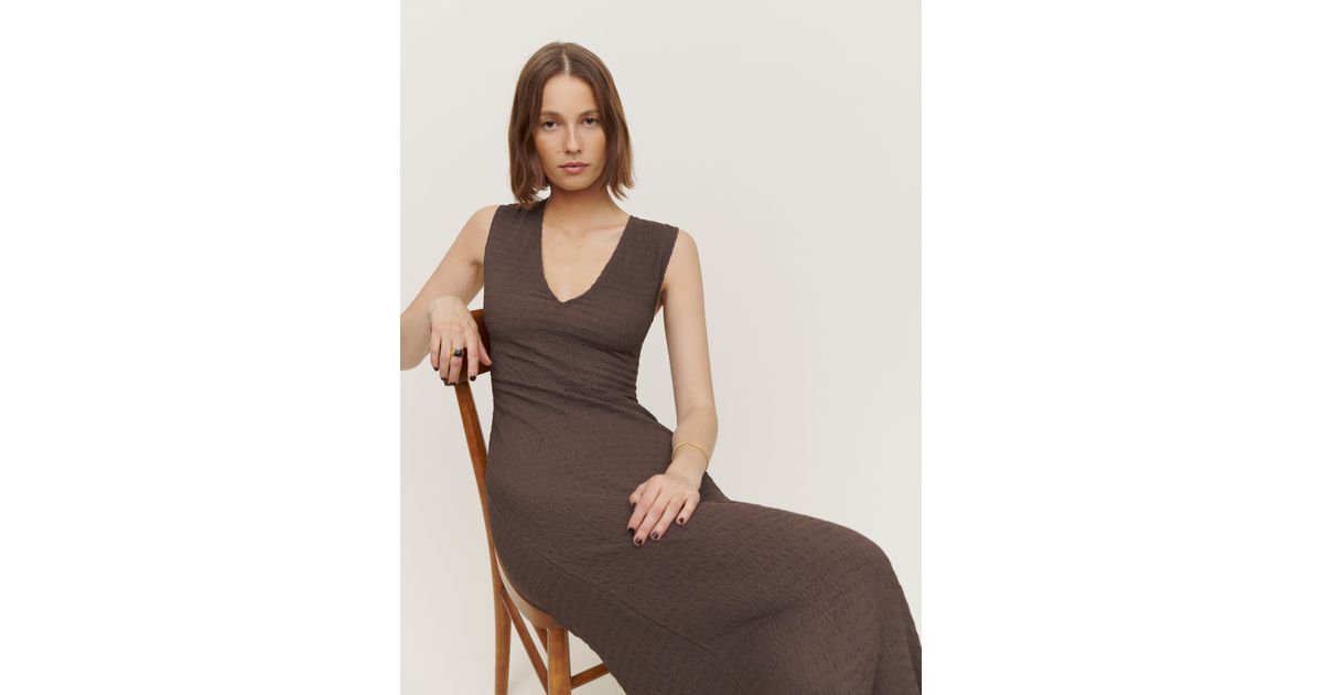 Reformation Palm Knit Dress Lyst
