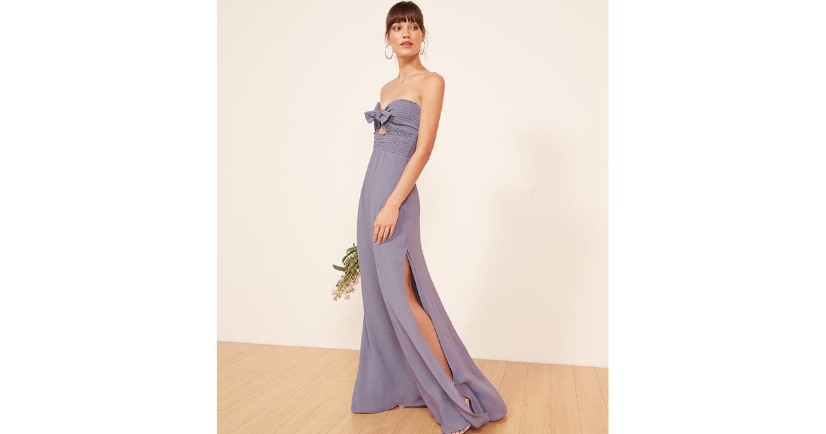 reformation hibiscus dress