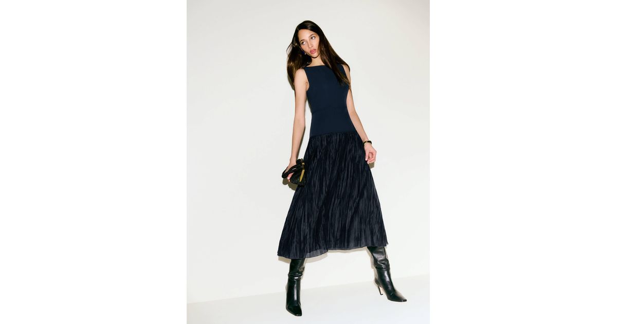 【Reformation】Cyra Dress サイラドレス ワンピース ネイビー Reformation】Cyra Dress サイラドレス ワンピース ネイビー