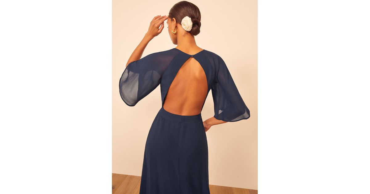reformation pansy dress