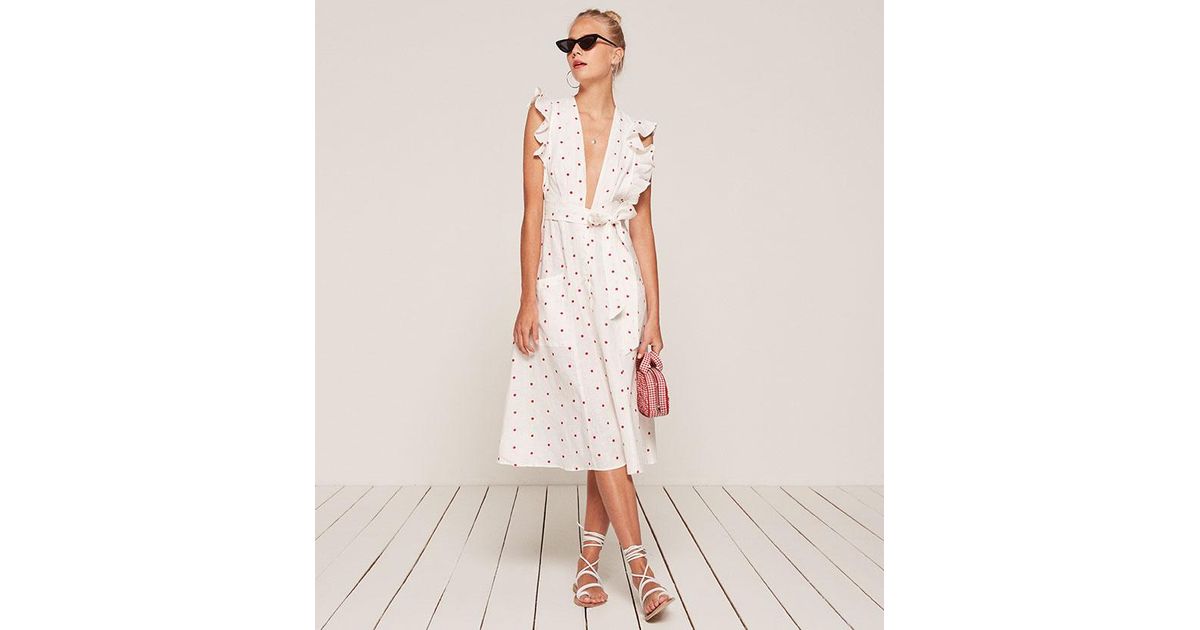 reformation serengeti dress