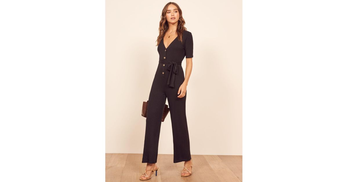reformation camille jumpsuit