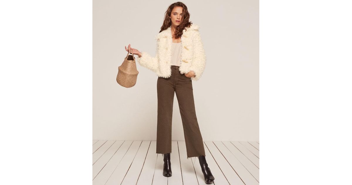 reformation freddie coat