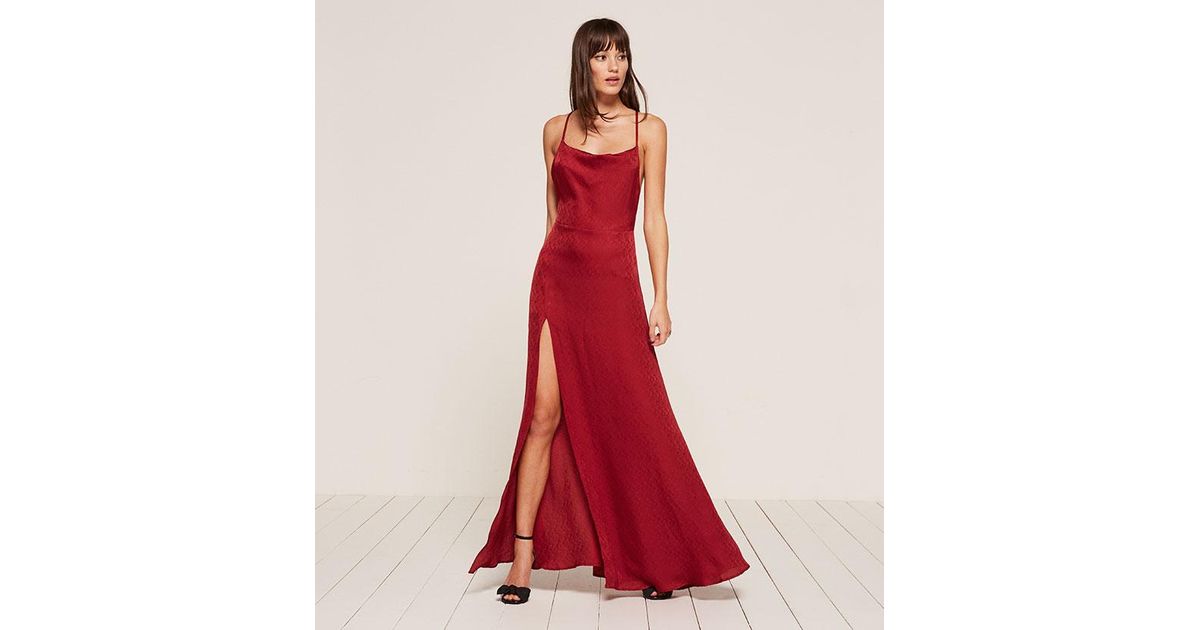 reformation terraza dress