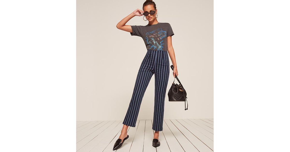 reformation marlon pant leopard