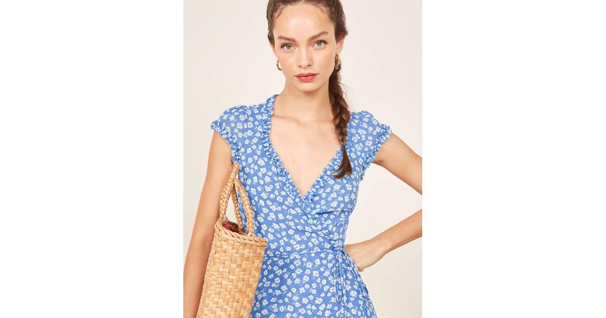 reformation wilshire dress