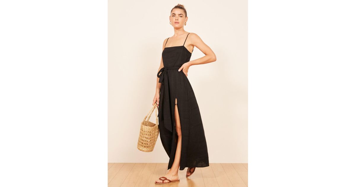 reformation pineapple dress