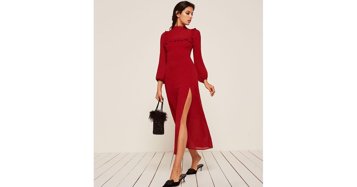 reformation gillian dress