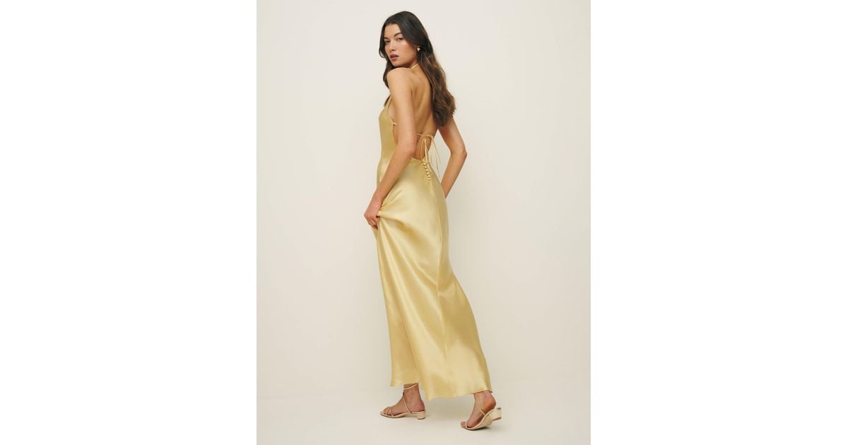 petites jeany silk dress Reformation Jeany Silk Dress Review for Bride 2024