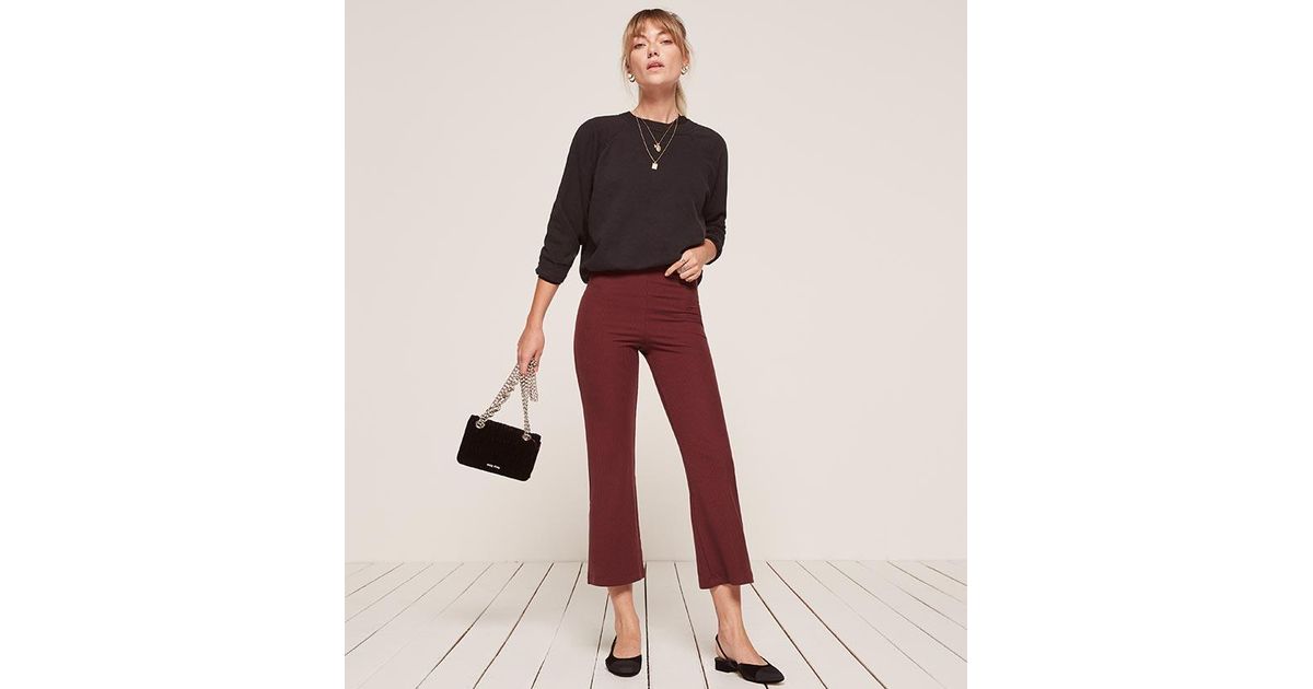 reformation joss pant