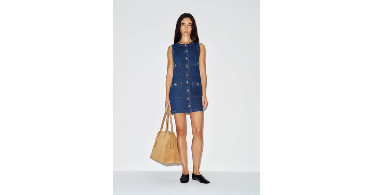 silhouette a line dress Donna Karan Women's Silk-Charmeuse Midi A-Line Dress in Black main image 0
