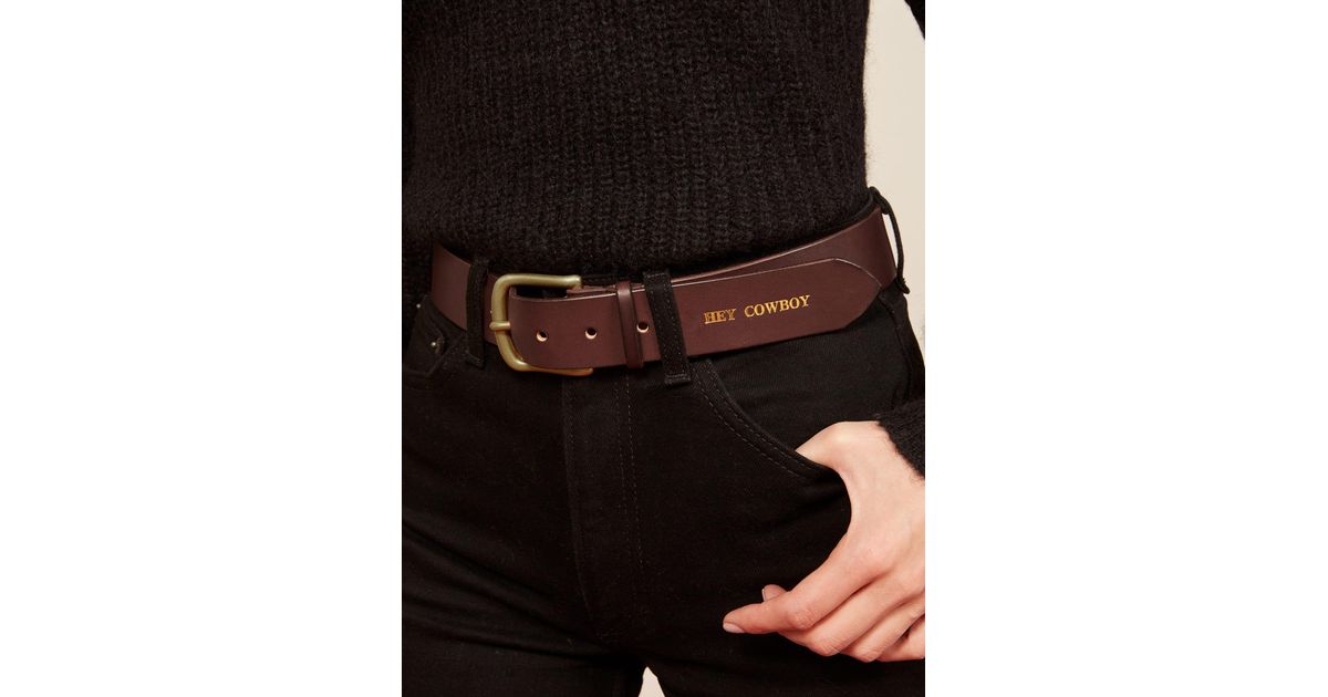 hey cowboy belt
