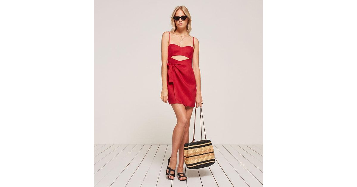reformation playa dress