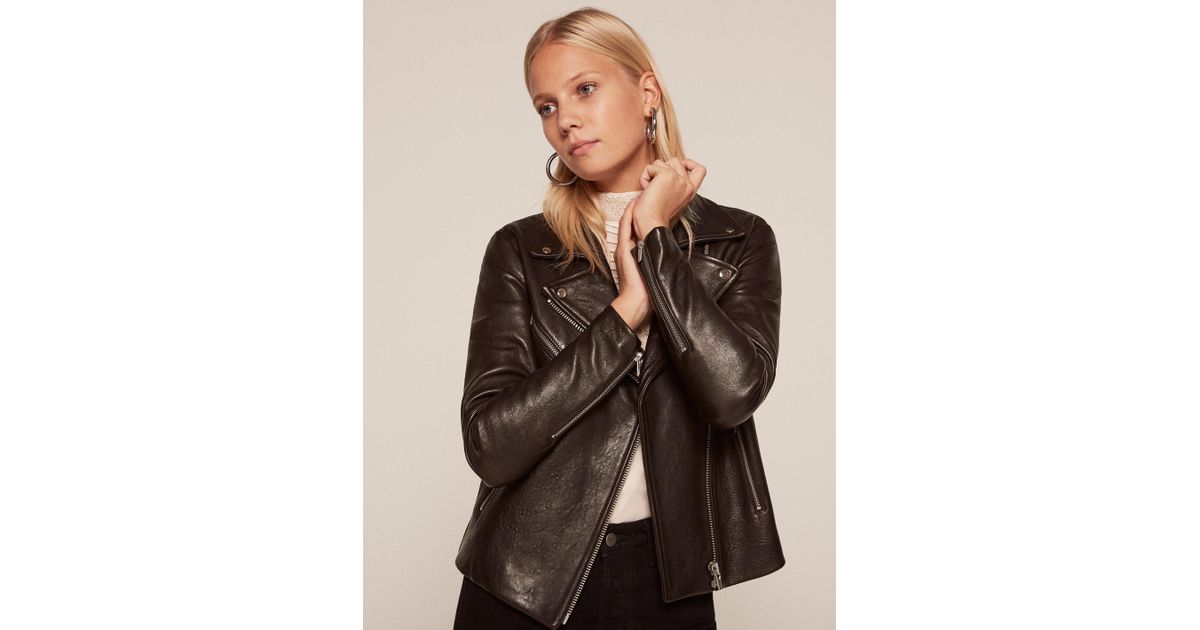 veda bad leather jacket