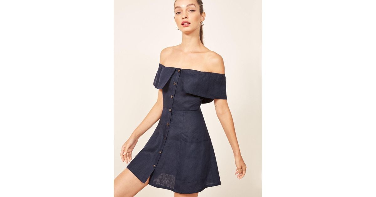 reformation landy dress