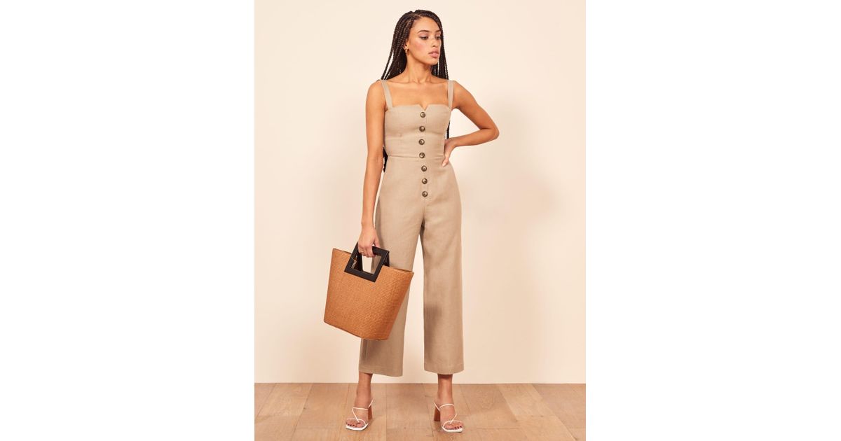 reformation kass jumpsuit