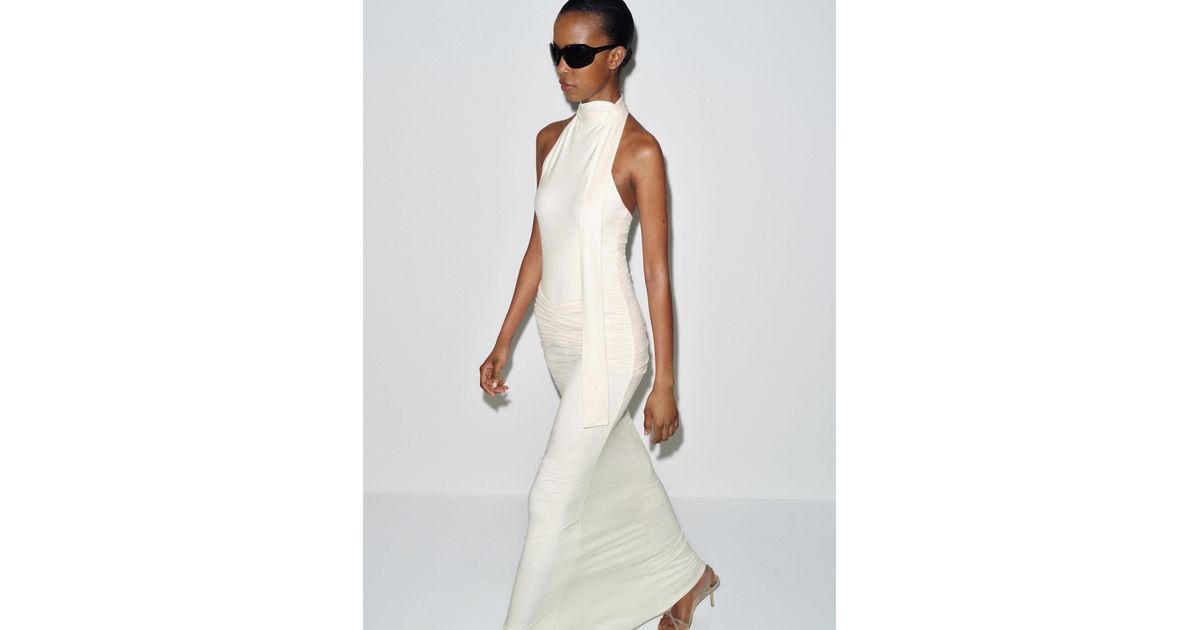 reformation serene knit dress Reformation Serena Knit Dress in White
