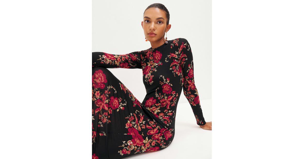 petites tommie knit dress Tommie Floral Long Sleeve Knit Dress (Women)