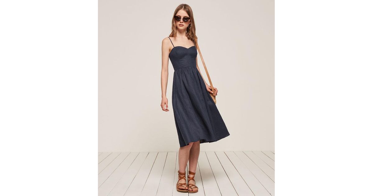 knee length dresses for ladies Few Moda | Lisette Linen Dress main image 1