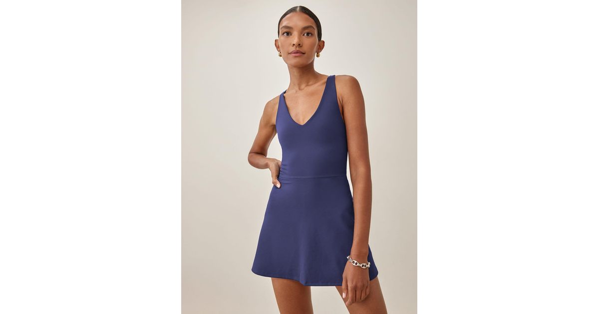 reformation bella ecomove active dress