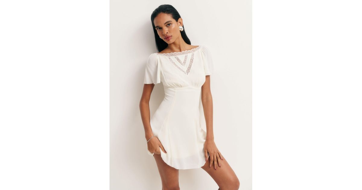 reformation malena mini dress Reformation Malena Mini Dress