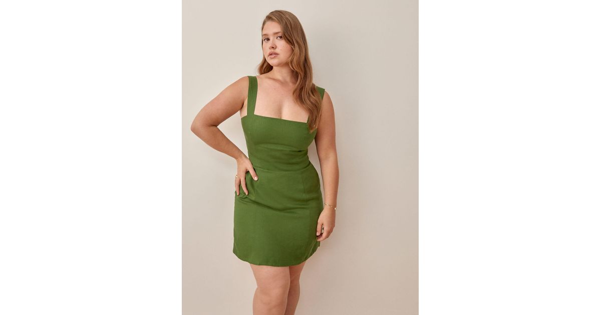 Reformation Brigitte Linen Dress in 