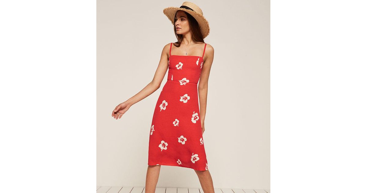 reformation afternoon dress