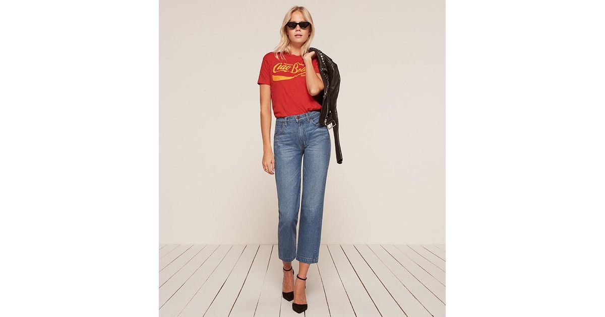 reformation roper jean