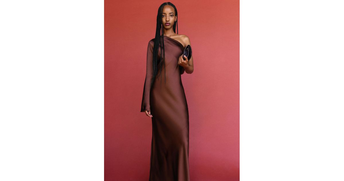 reformation omari silk dress Reformation