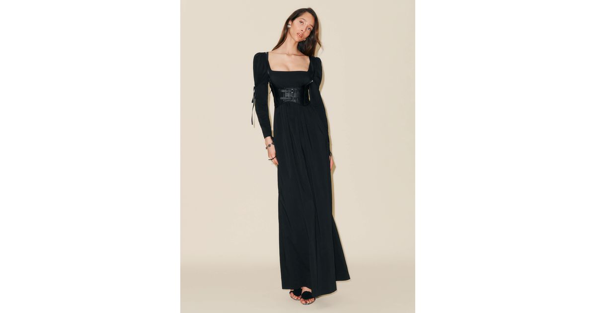 reformation rhea silk dress Reformation Rhea Dress in Natural