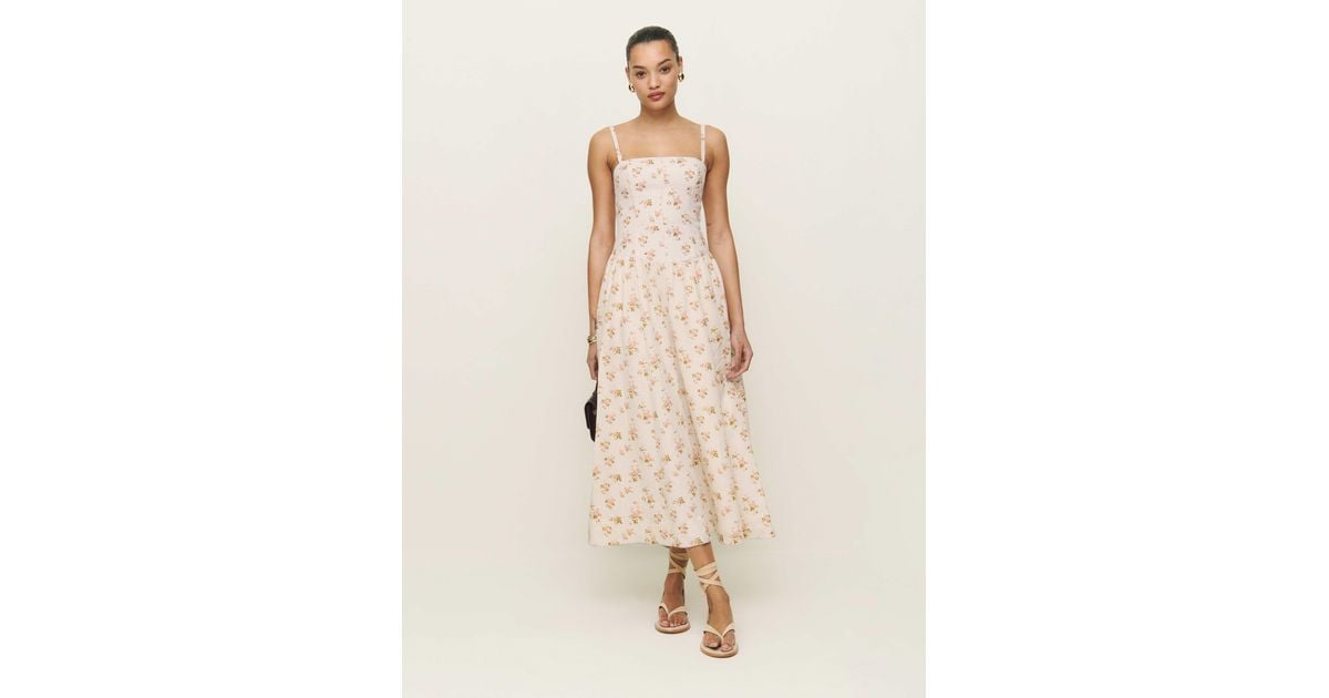 Reformation Katarin Linen Dress 8 | Lyst Reformation Katarin Linen Dress 8 | Lyst