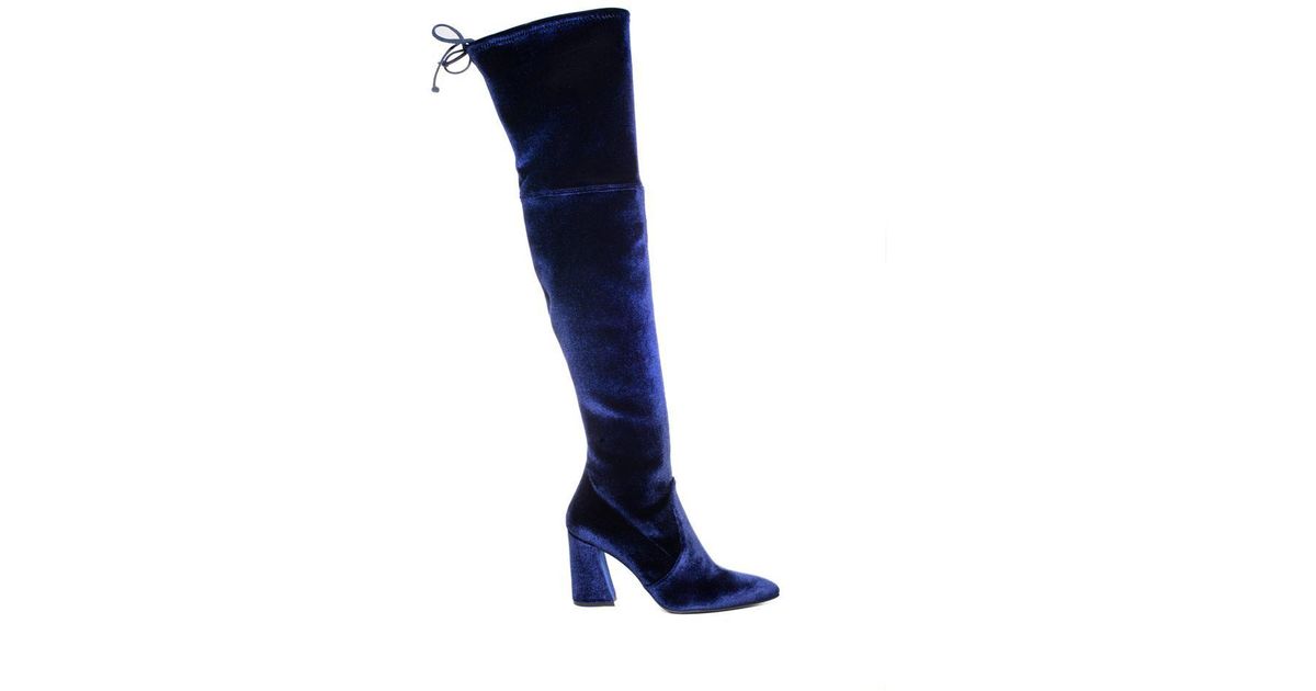 navy stuart weitzman boots